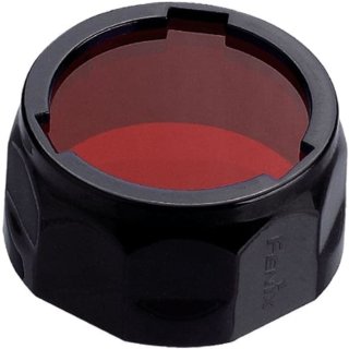 Fenix AOF-M Filter Adapter for TK15 Flashlight (RED)