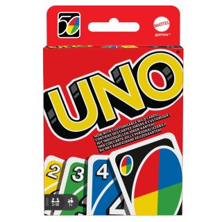 Mattel Games W2087 - UNO Kartenspiel und Gesellschaftspiel