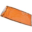 Fox Outdoor Notfall-Biwaksack, orange, einseitig alubeschichtet