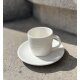 STARBUCKS Espresso Tasse und Unterteller Set weiß Tasse Gravur 89ml