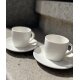 STARBUCKS Espresso Tasse und Unterteller Set weiß Tasse Gravur 89ml
