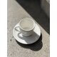 STARBUCKS Espresso Tasse und Unterteller Set weiß Tasse Gravur 89ml