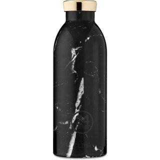 24Bottles Clima bottle Black marble- 500ml