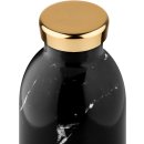 24Bottles Clima bottle Black marble- 500ml