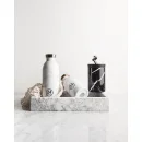 24Bottles Clima Bottle white marble -Carrara 500ml