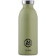 24Bottles Clima Bottle Isolierflasche aus lebensmittelechtem Edelstahl in der Farbe Stone Sage, 500ml