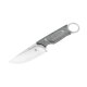Kizer Cabox Micarta Black Festehendes Messer mit Ring