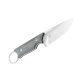 Kizer Cabox Micarta Black Festehendes Messer mit Ring