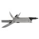 Gerber Multifunktionswerkzeug mit 7 Funktionen, Messer mit glatter Klinge, LockDown Drive, Edelstahl/5Cr15MoV, Silber, 31-003705