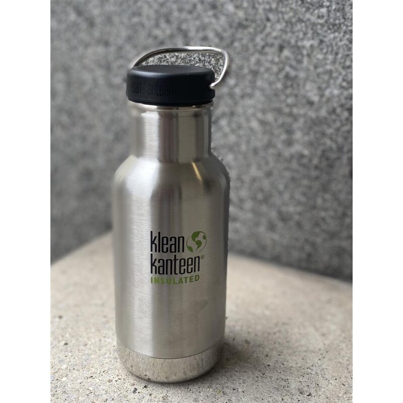 Klean Kanteen Kid Classic Sport Vacuum Insulated 12 oz. Water Bottle - Safari