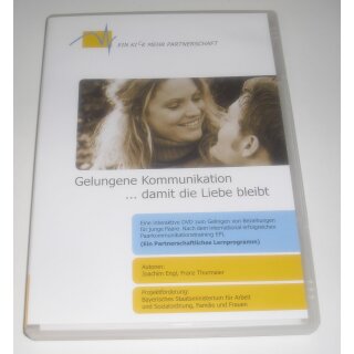 Ein Kick mehr Partnerschaft. Gelungene Kommunikation ... damit die Liebe bleibt: Eine interaktive DVD zum Gelingen von Beziehungen für junge Paare [DVD-ROM] Desconocido