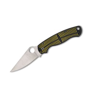 Spyderco Para Military 2 Salt Yellow & Black CPM MagnaCut PlainEdge US