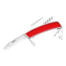 SWIZA Schweizer Messer D03 Leder rot Geschenkbox
