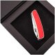 SWIZA Schweizer Messer D03 Leder rot Geschenkbox