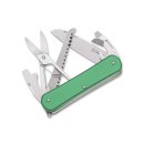 Fox Knives Vulpis 130-SF5 Aluminum OD Green Taschenmesser