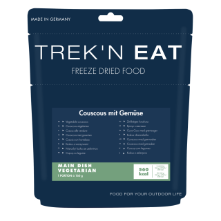 Trekn EAT - Outdoornahrung Couscous mit Gemüse / Vegetable couscous