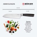 Böker Meisterklinge Damast Santoku