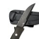 CIVIVI Tamashii D2 Black Stonewashed Fixed Knife Micarta Dunkelgrün