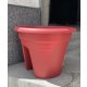 Ebertsankey Blumenkasten Geländertopf Mediterran Ø30cm rot/himbeer