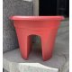 Ebertsankey Blumenkasten Geländertopf Mediterran Ø30cm rot/himbeer