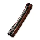 CIVIVI Conspirator Flipper & Button Lock Knife Wood Handle