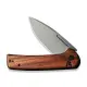 CIVIVI Conspirator Flipper & Button Lock Knife Wood Handle