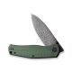 We Knife CIVIVI Sokoke Micarta Green Damascus