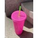 Starbucks Coldcup pink 24oz