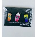 Starbucks Cold Cup Summer PIN Set 3 Stück Ansteck Nadel