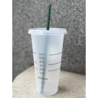 Starbucks Cold Cup Jade Green Edition – Wiederverwendbarer Becher Für Kaltgetränke Mit Strohhalm