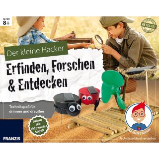 Der kleine Hacker: Erfinden, Forschen & Entdecken. Technikspaß für drinnen und draußen. (Elektronik Lernpaket) [Zubehör] Carmen Skupin