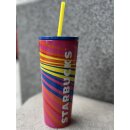 Starbucks Cold cup multi stripe 473ml