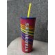Starbucks Cold cup multi stripe 473ml
