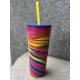 Starbucks Cold cup multi stripe 473ml