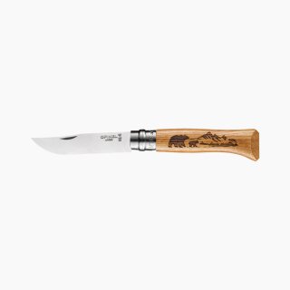 Opinel Eiche Motiv Bär Animalia America Ours