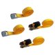 Auto XS Haltegurtset 4Teilig orange