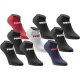 Puma Sneakersocken 18 Paar Pack Statement Edition - Damen und Herren - Black-Blue-Red-Grey - Gr. 43-46