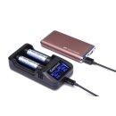 KeepPower Intelligent Li-ion rechargeable battery charger L2 with LCD display