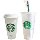 Starbucks Duo: 680 ml Becher für kalte und 473 ml...