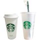 Starbucks Duo: 680 ml Becher für kalte und 473 ml für heiße Getränke