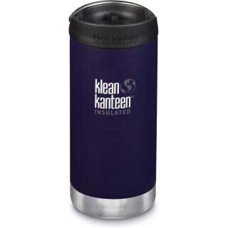 Klean Kanteen TKWIDE 356ml Kaffeebacher Café Cap Kalamata Dunkellila