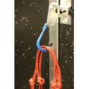Qlipter Universal Karabiner mit Haken ocean blau für Kinderwagen