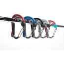 Qlipter Universal Karabiner mit Haken ocean blau für Kinderwagen