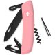 Swiza Herren D03 Taschenmesser, rosa, 17 cm