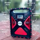 Eton Quest DAB+ Notfallradio Kurbel Solar LED