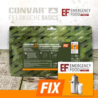 Convar Feldküche Instant-Milch Pouch