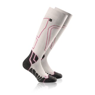 Rohner Socken Damen Snow Sport Carving l/r 39-41, 72_0093_ Weiss