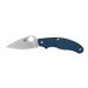 Spyderco UK Penknife Cobalt Blue G10 CPM-SPY27 PlainEdge C94GPCBL USA