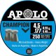 Apolo Champion Flachkopf 4,5mm .177 250 Stück 0,55g  für Luftgewehr