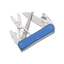 Fox Knives Vulpis 130-SF5 Aluminum Sky Blue